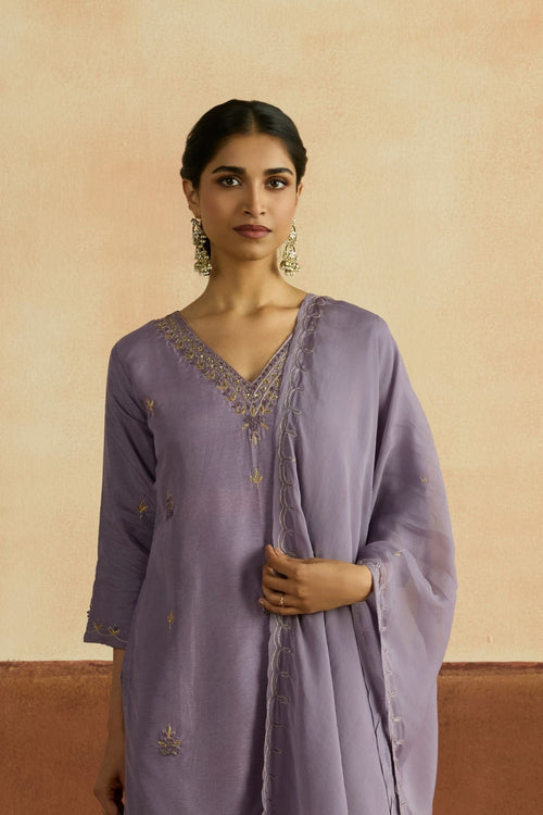 Parvati Embroidered Kurta Set