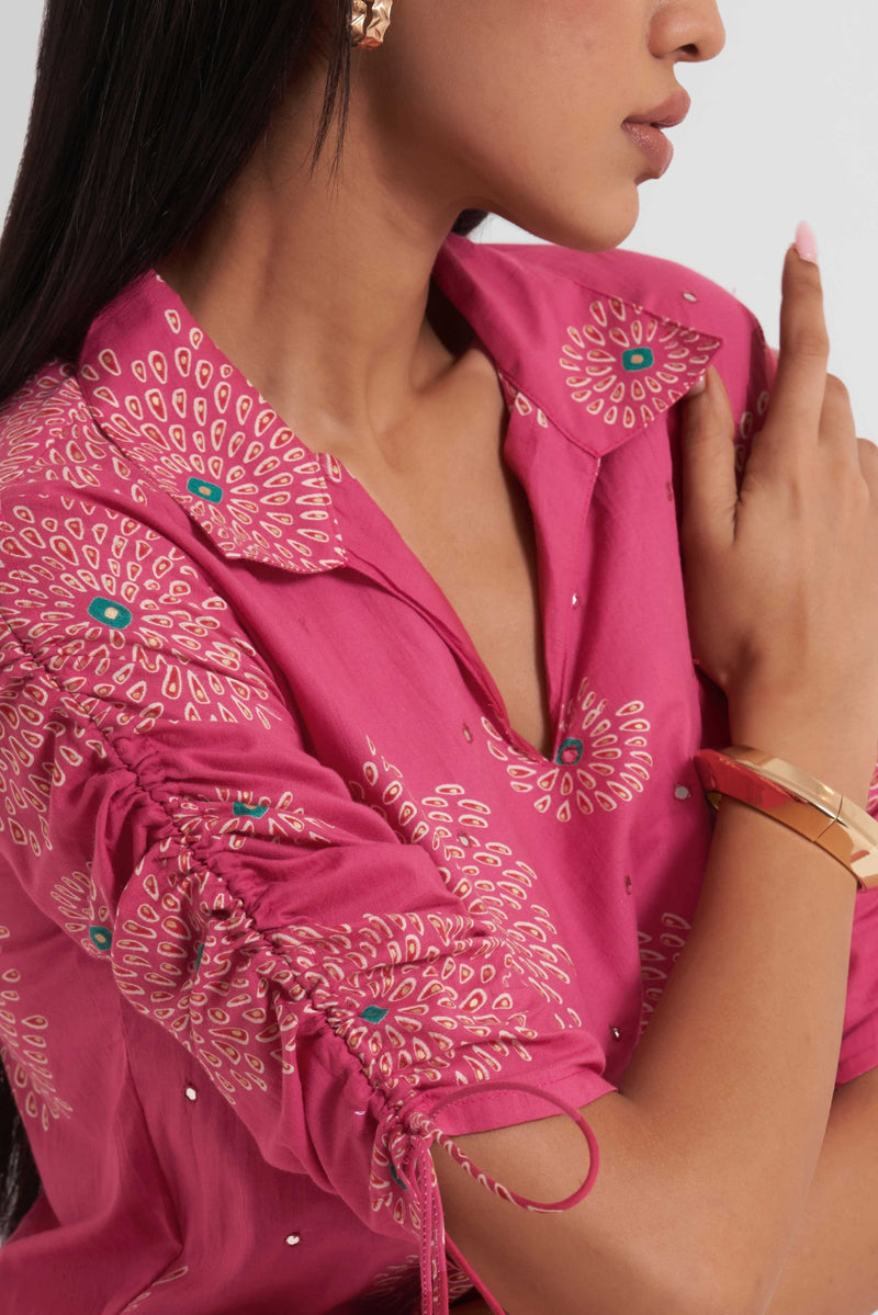 Mihana Embroidered Co-Ord Set