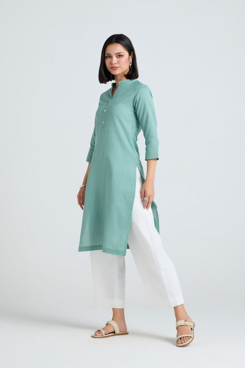 Karini Linen Long Kurta