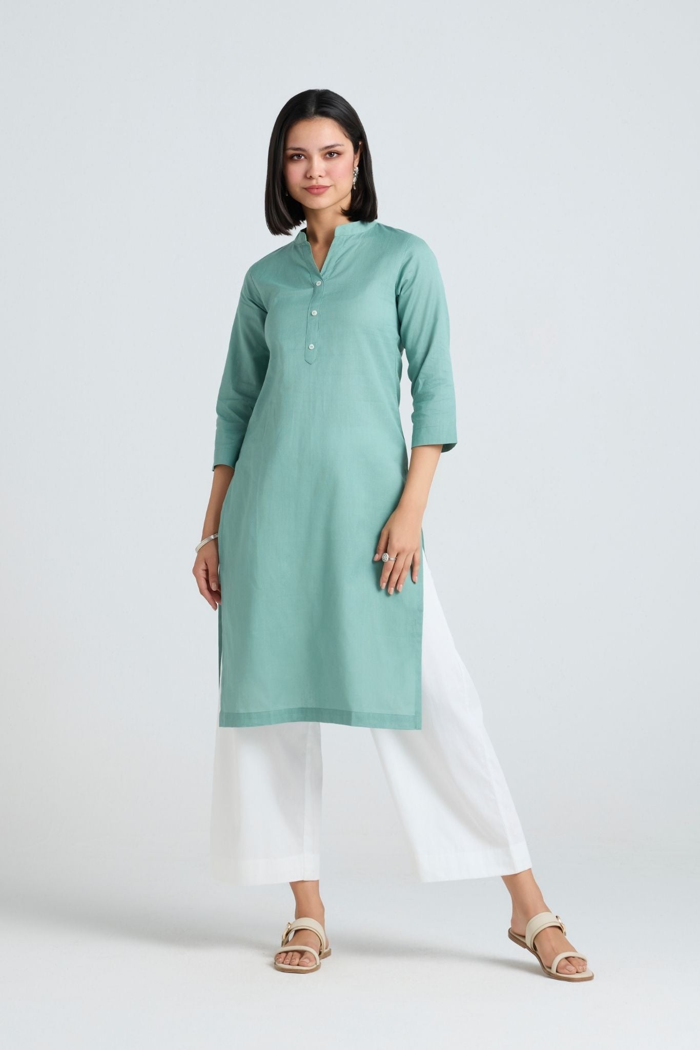 Karini Linen Long Kurta
