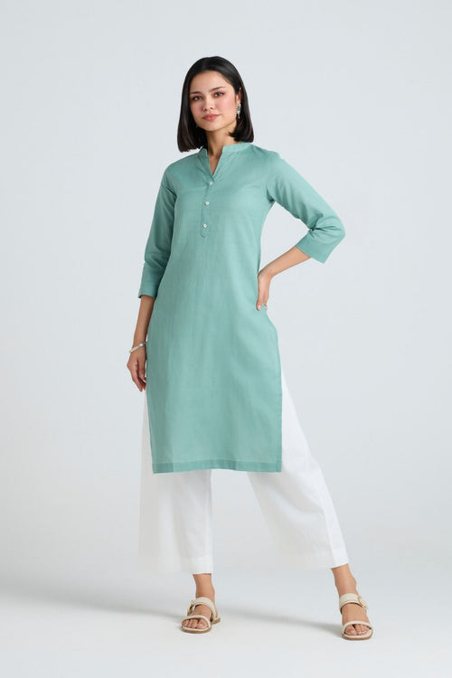 Karini Linen Long Kurta
