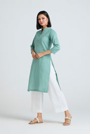 Karini Linen Long Kurta