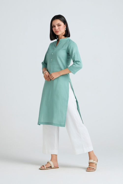 Karini Linen Long Kurta