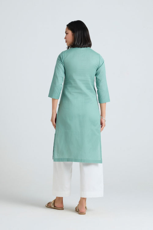 Karini Linen Long Kurta