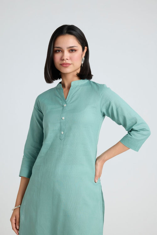 Karini Linen Long Kurta
