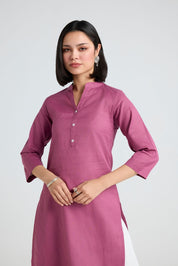 Nirvi Linen Long Kurta