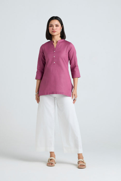 Sira Linen Short Kurta