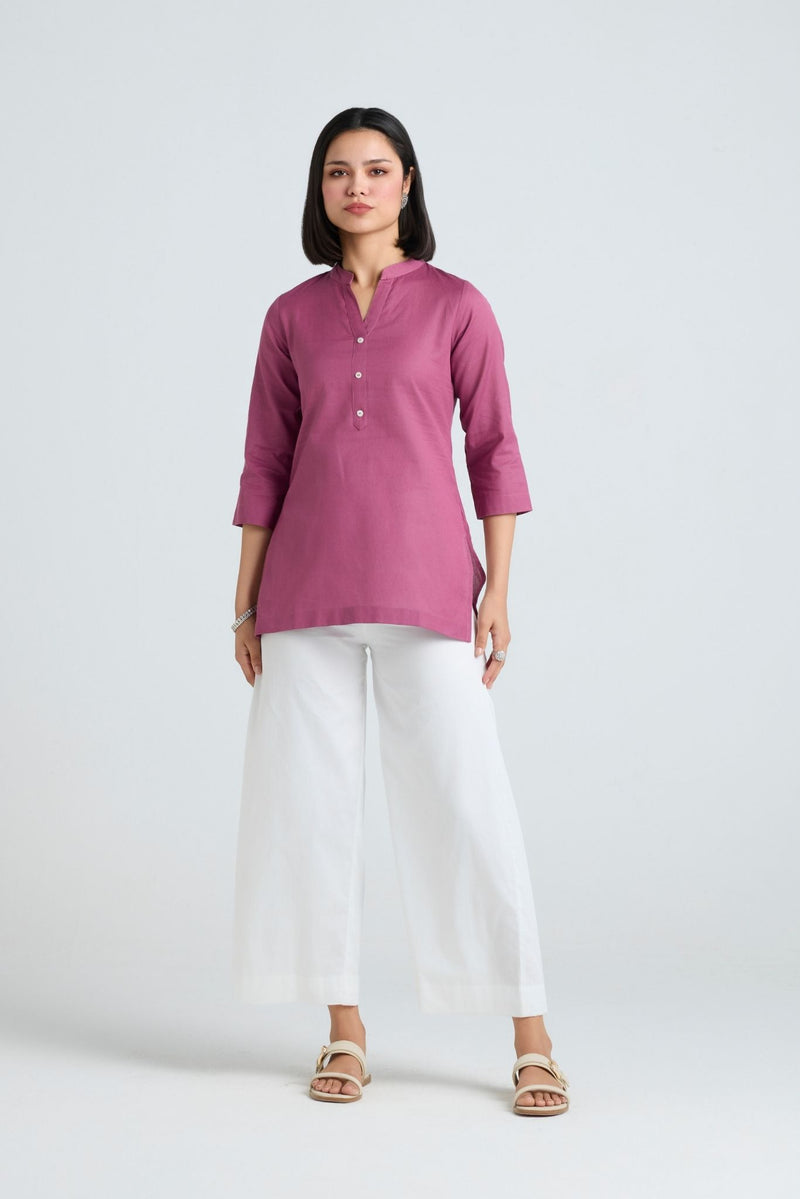 Sira Linen Short Kurta