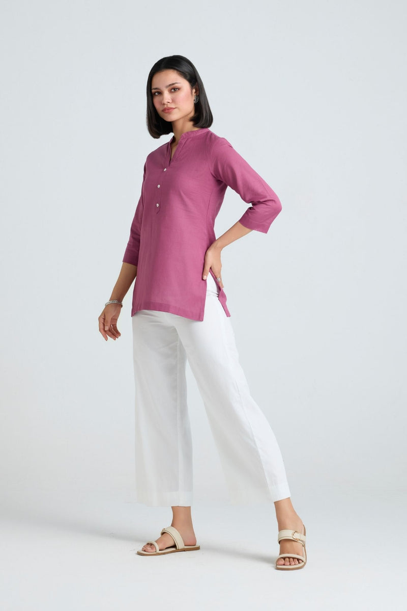 Sira Linen Short Kurta