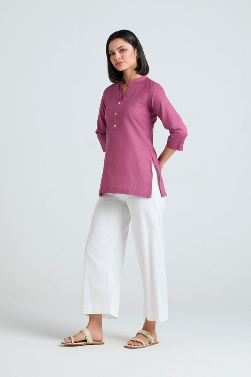 Sira Linen Short Kurta