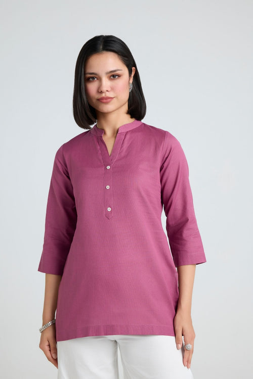 Sira Linen Short Kurta