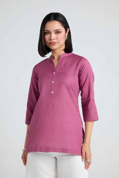 Sira Linen Short Kurta