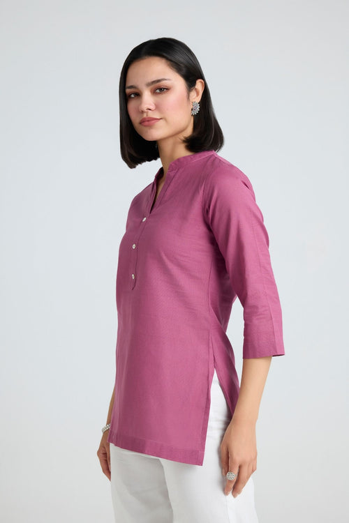 Sira Linen Short Kurta