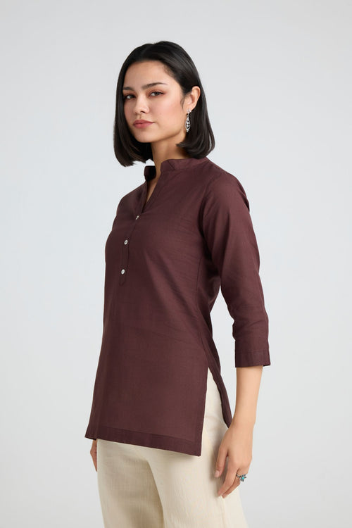 Gitika Linen Short Kurta