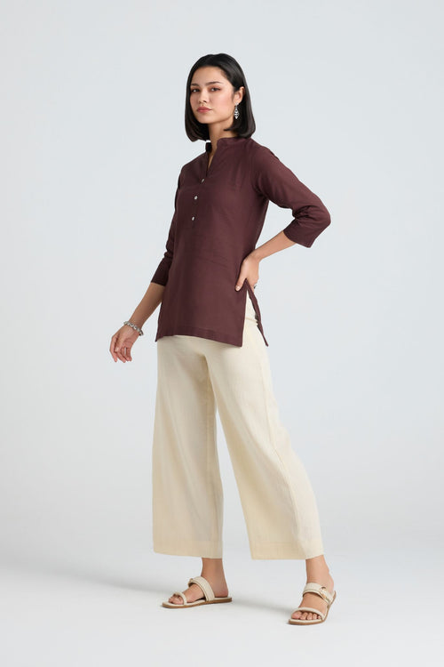 Gitika Linen Short Kurta