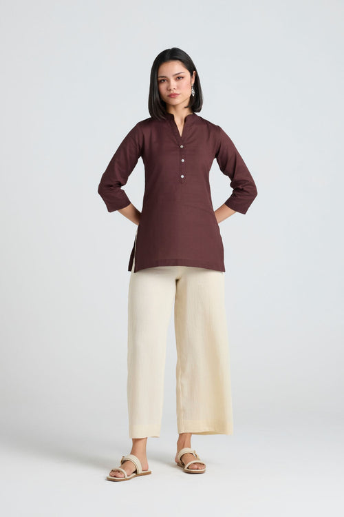 Gitika Linen Short Kurta