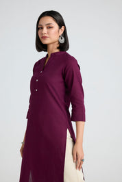 Heena Linen Long Kurta