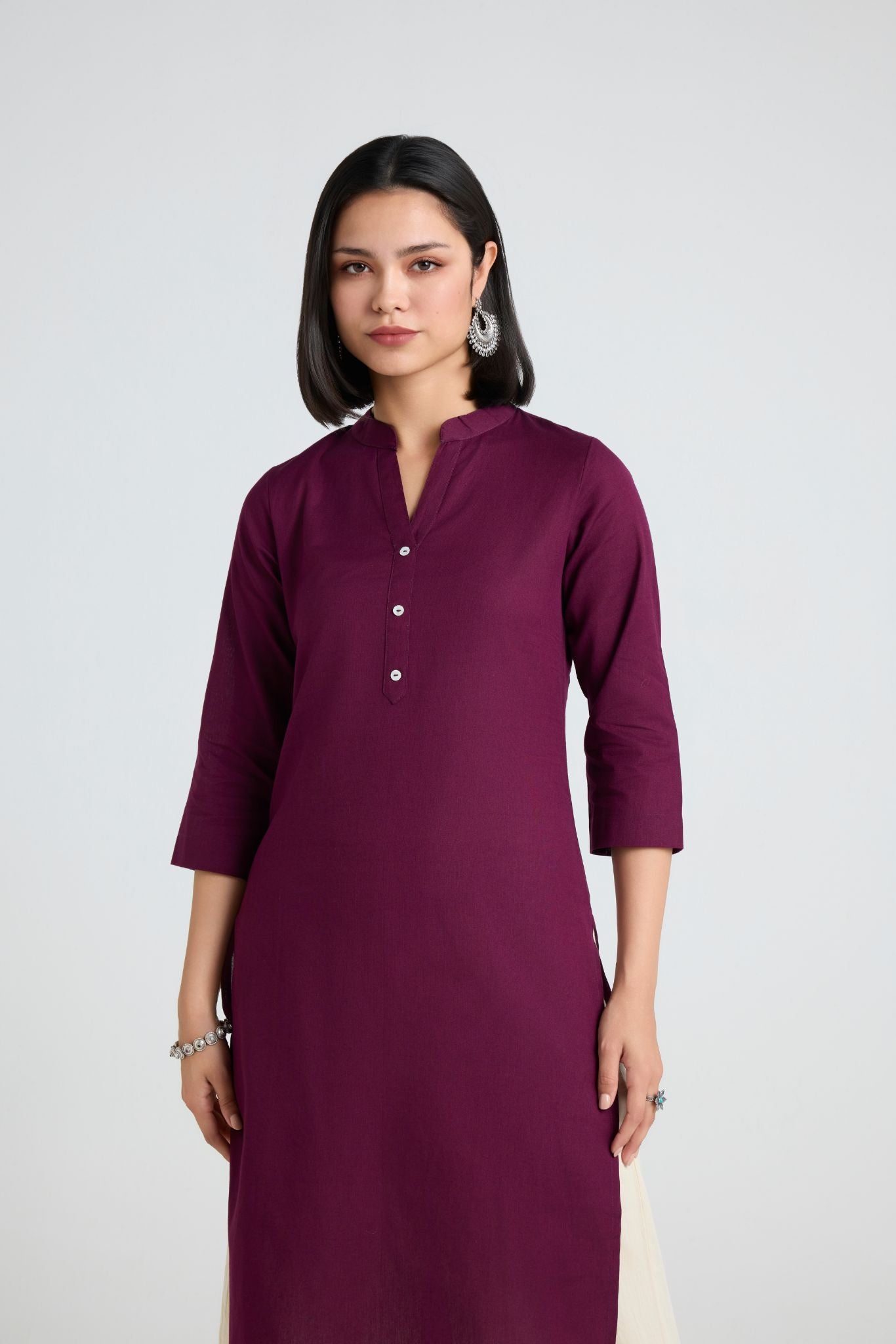 Heena Linen Long Kurta