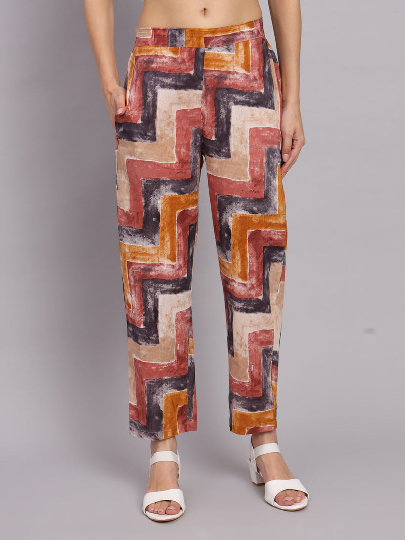 Multi colour Cotton Print Co-ord Set