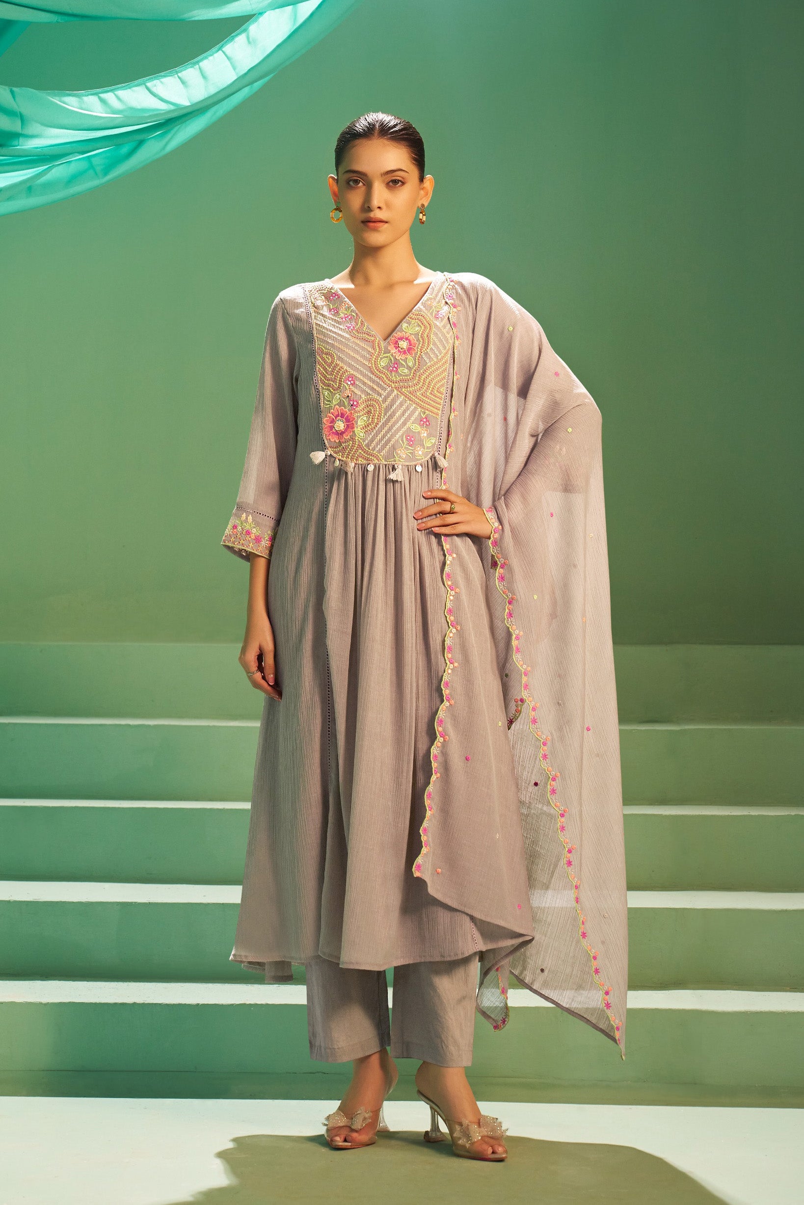 Gulnaar Kurta Set