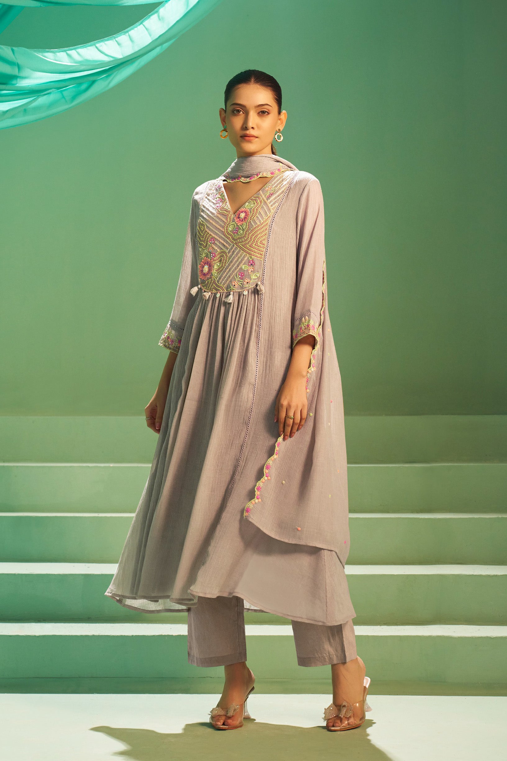 Gulnaar Kurta Set