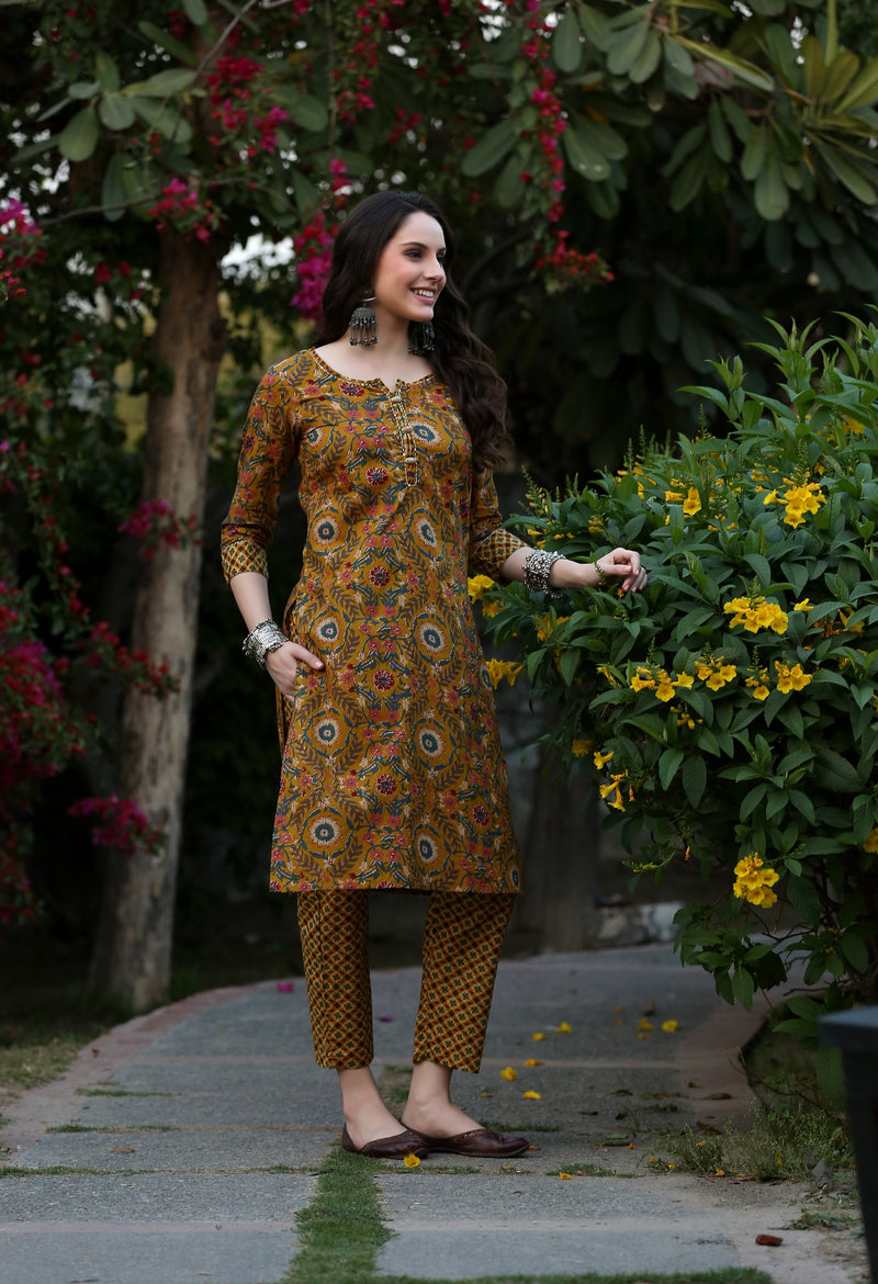 Evergreen Kurta pant Set