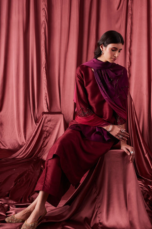 Hamsini Kurta Set - House of Ayuda