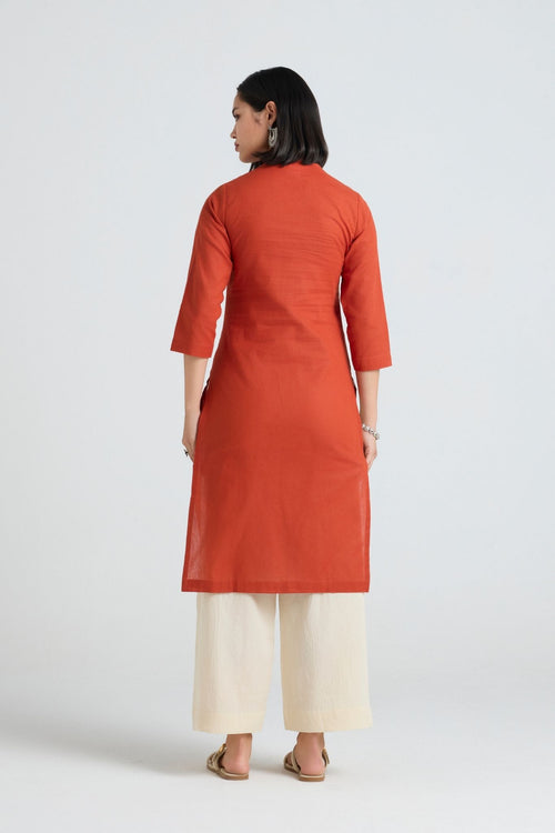 Aashi Linen Long Kurta