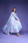 Aysha Georgette Anarkali Set - House of Ayuda