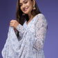 Yasmin Georgette Anarkali Set - House of Ayuda