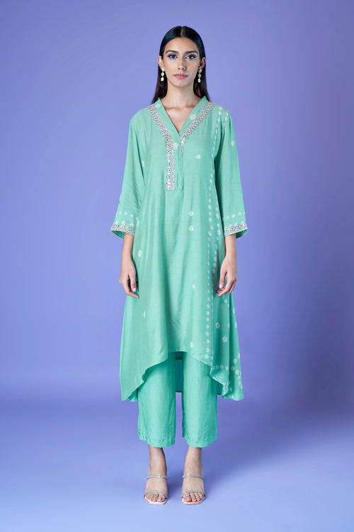 Taragan Kurta Set - House of Ayuda