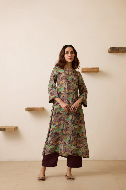 Surkh Co-Ord Set - House of Ayuda