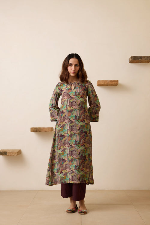 Surkh Co-Ord Set - House of Ayuda