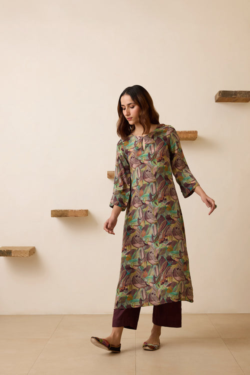 Surkh Co-Ord Set - House of Ayuda