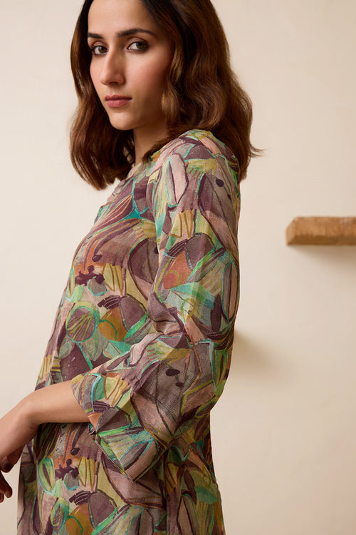 Surkh Co-Ord Set - House of Ayuda