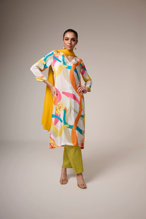 Nisma Kurta Set - House of Ayuda