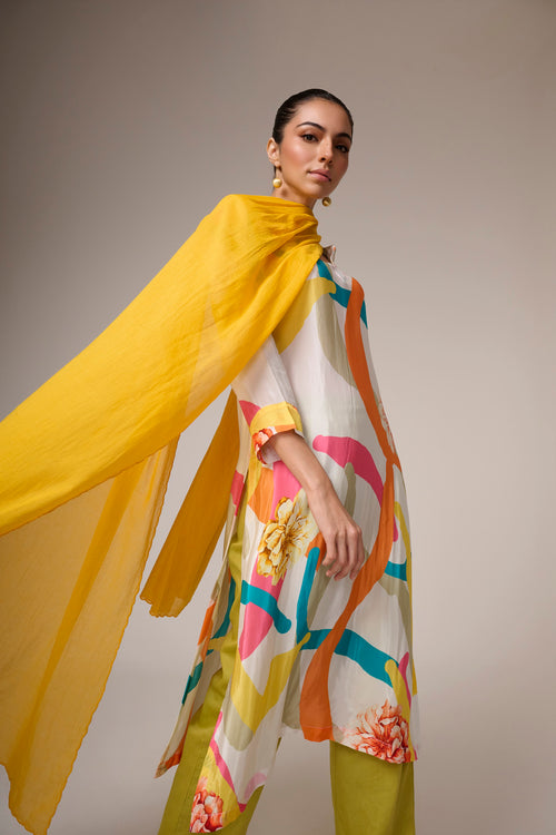 Nisma Kurta Set - House of Ayuda