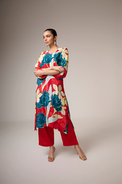 Khawla Kurta Set - House of Ayuda