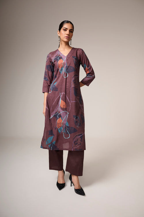 Nura  Kurta Set - House of Ayuda