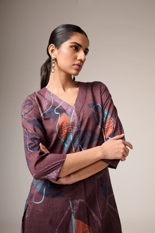 Nura  Kurta Set - House of Ayuda