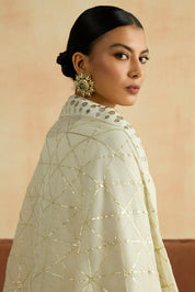 Namya Embroidered Kurta Set (Unstitched)