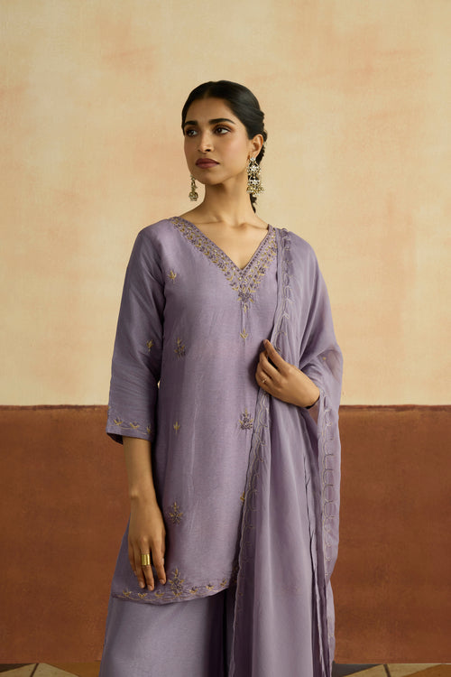 Parvati Embroidered Kurta Set