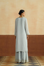 Mitali Embroidered Kurta Set (Unstitched)