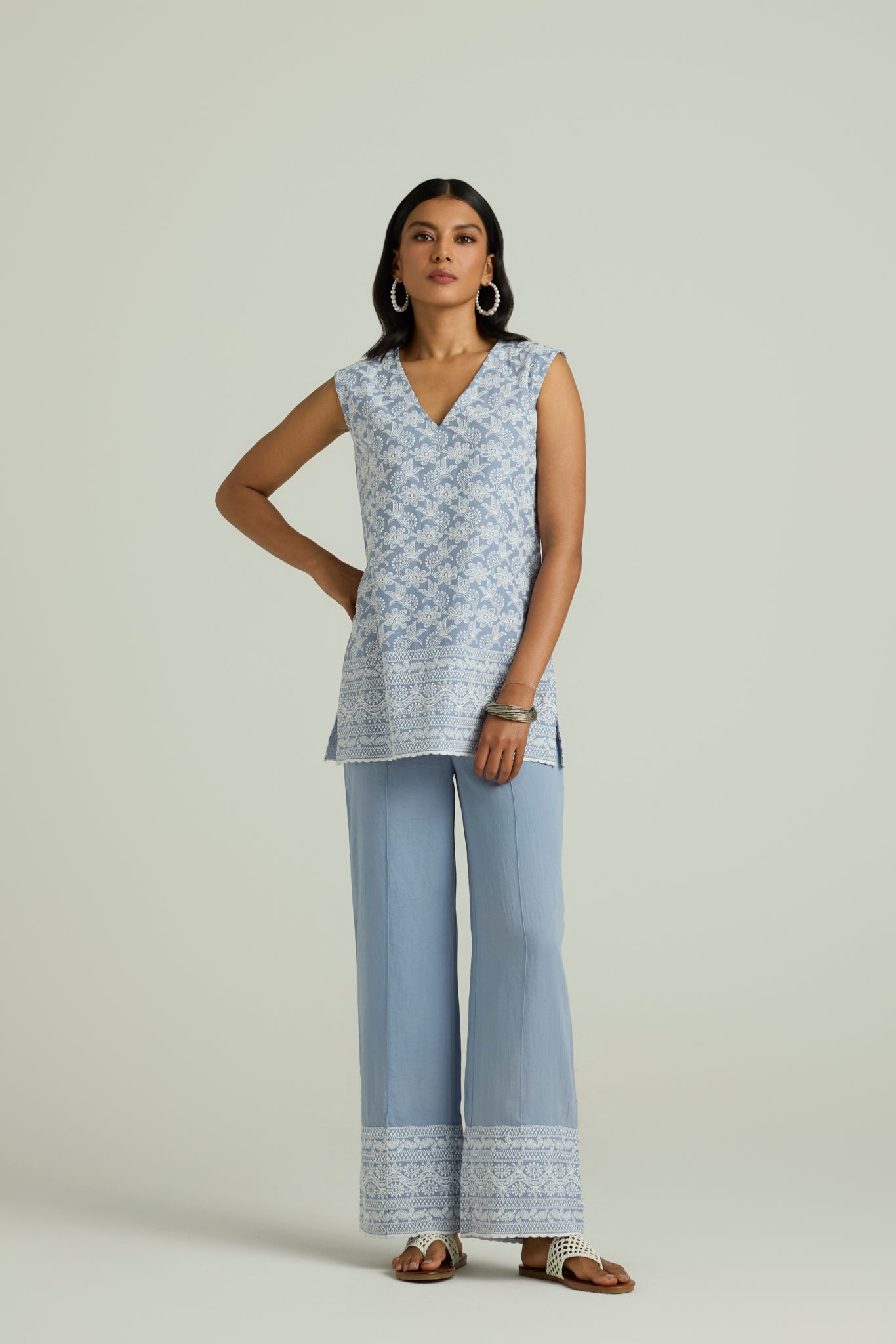 Brinda Embroidered Co-Ord Set