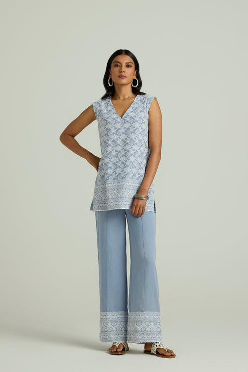Brinda Embroidered Co-Ord Set - Final Sale