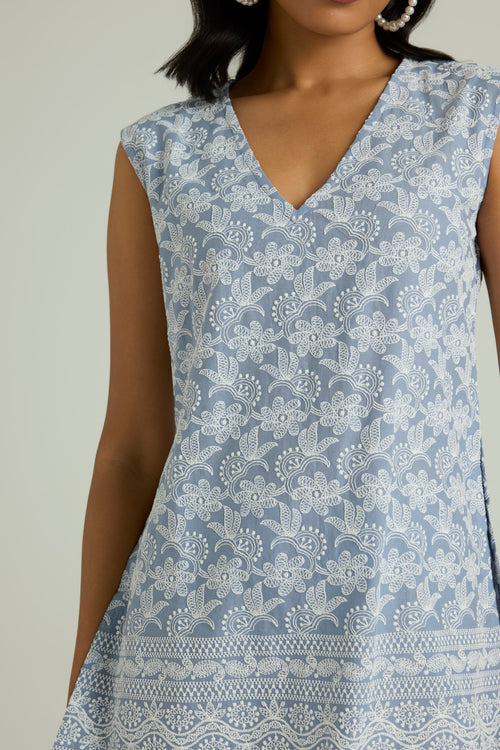 Brinda Embroidered Co-Ord Set - Final Sale