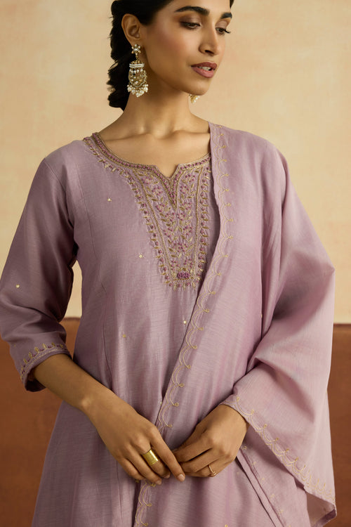 Oorja Embroidered Kurta Set
