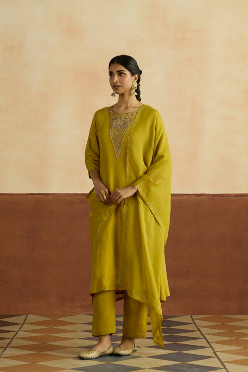 Rukmini Embroidered Kurta Set