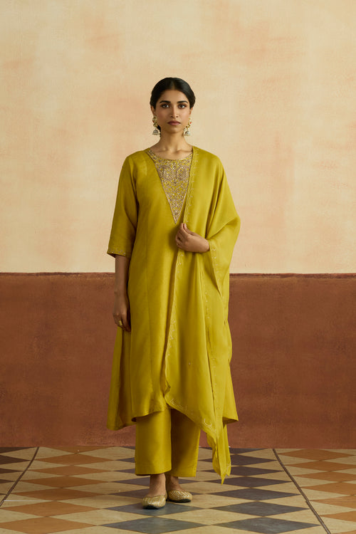 Rukmini Embroidered Kurta Set
