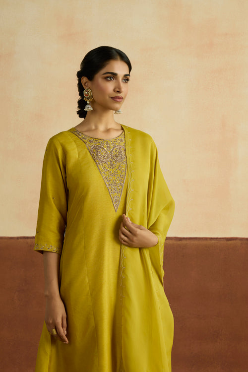 Rukmini Embroidered Kurta Set